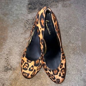 Lane Bryant Leopard Print Pumps